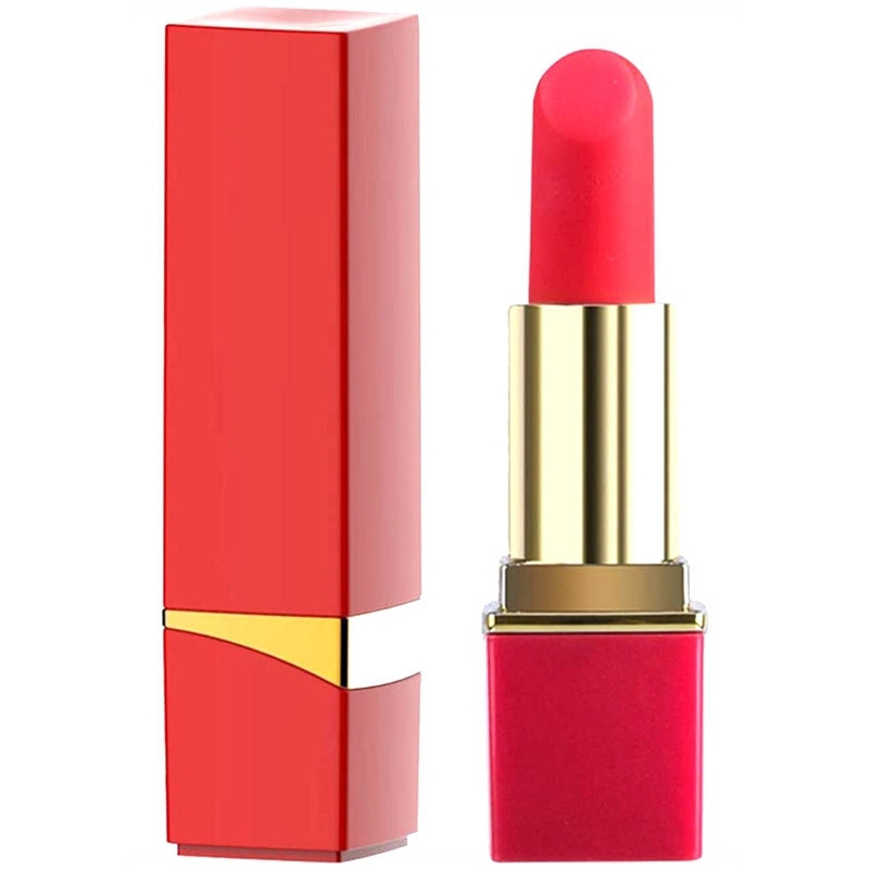 Generique Mini Vibro Lipstick Rock 8.7 x 2.3cm Rouge